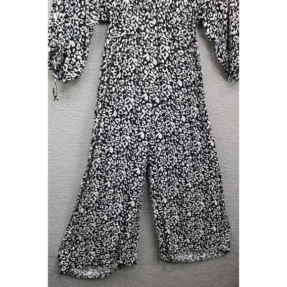 Umgee USA Dolman Balloon Sleeves Jumpsuit-Medium-Wide Legs-Boho - Picture 2 of 12
